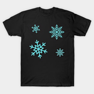 Four Snowflakes T-Shirt